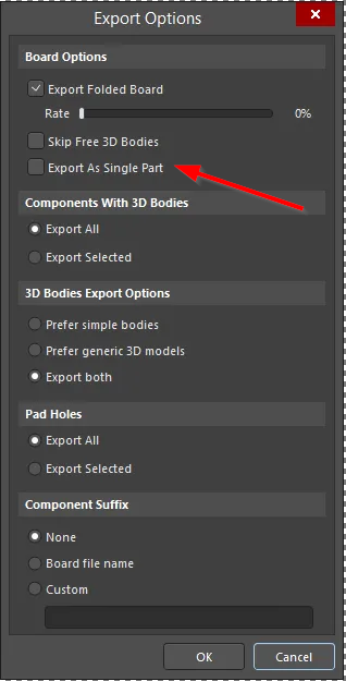 Need help with Altium STEP Export settings - How To Questions - CADmunity